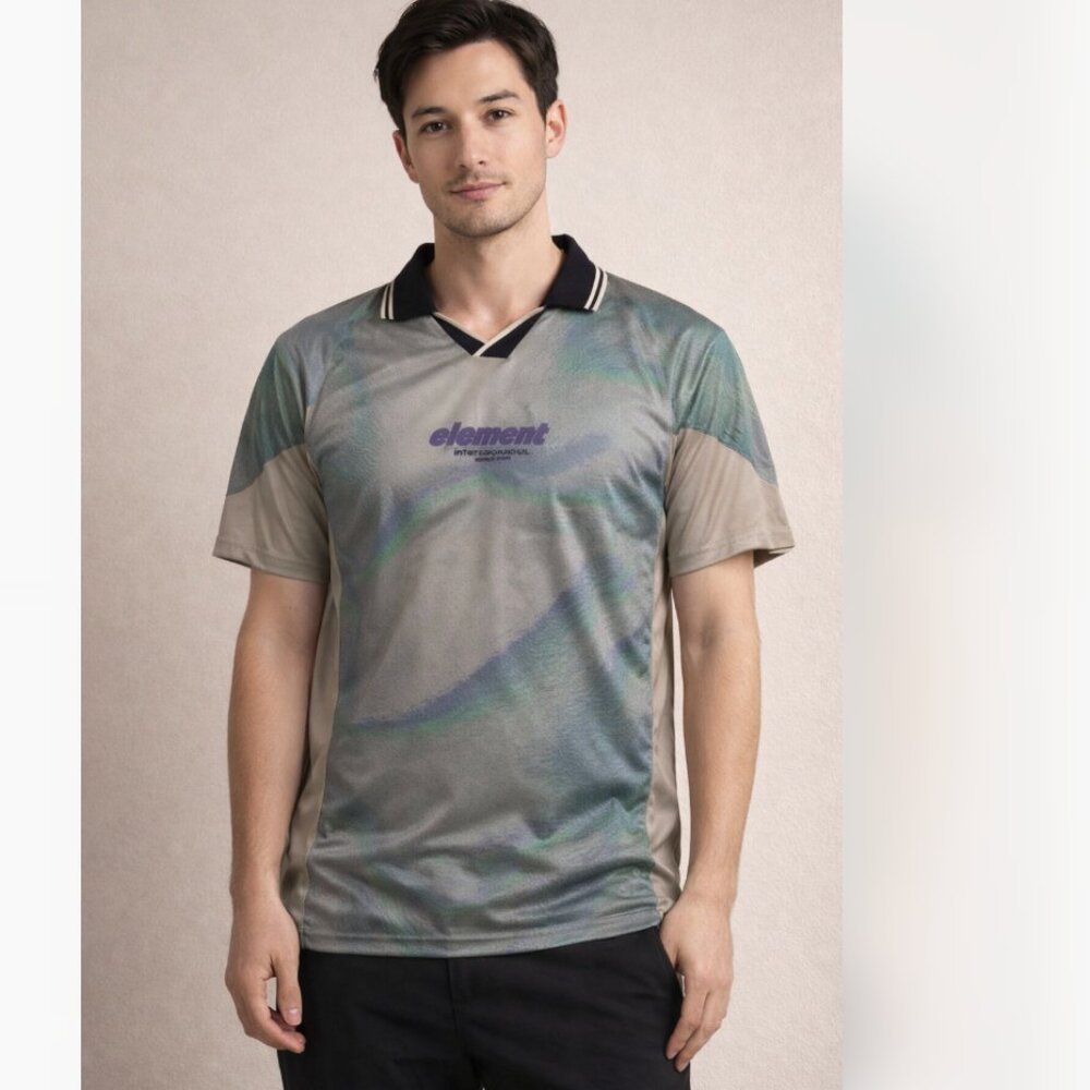Element Men's Iridescent and Tan Jersey